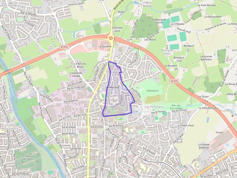 Maison 85 m² quatre pièces à vendre à Coulaines