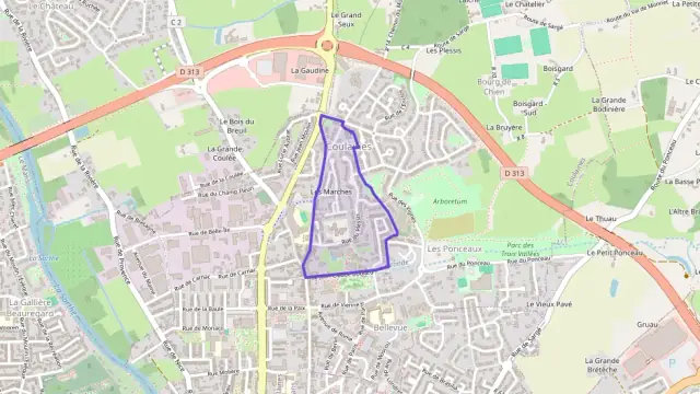 Maison 85 m² quatre pièces à vendre à Coulaines