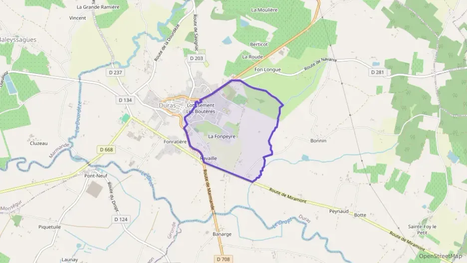 Maison 98 m² quatre pièces à vendre à Duras