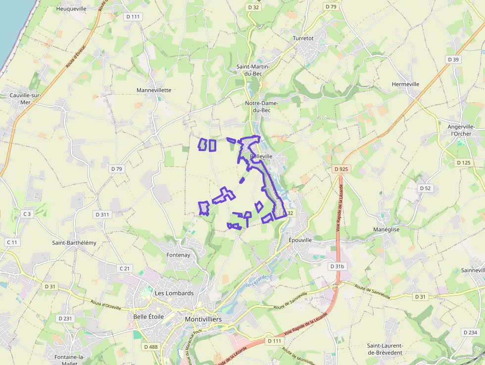 Maison 88 m² quatre pièces à vendre à Rolleville