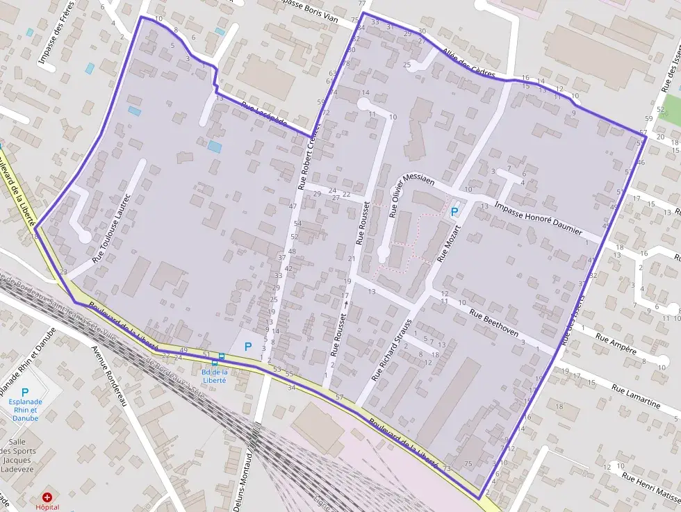 Maison 80 m² quatre pièces à vendre à Marmande