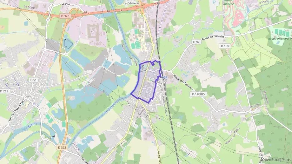 Maison 100 m² quatre pièces à vendre à Arnage
