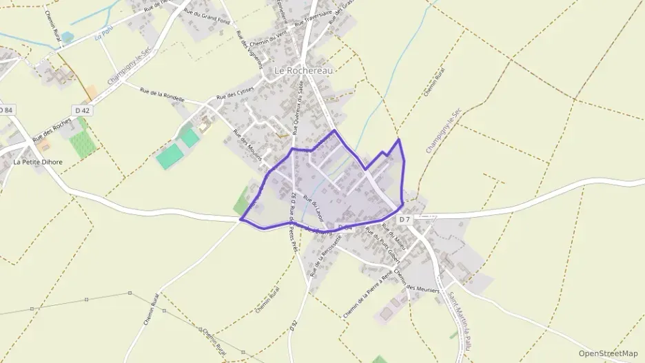 Maison 95 m² quatre pièces à vendre à Champigny en Rochereau