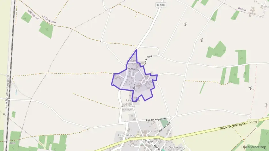 Maison 134 m² quatre pièces à vendre à La Faye