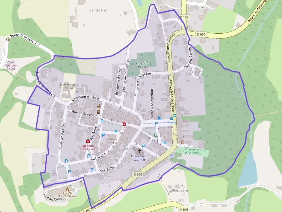 Maison 98 m² deux pieces à vendre à Sos