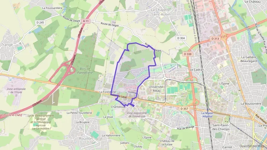 Maison 73 m² quatre pièces à vendre à Le Mans