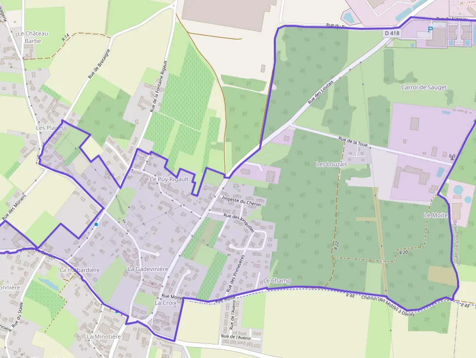 Maison 136 m² quatre pièces à vendre à Savigny-en-Véron