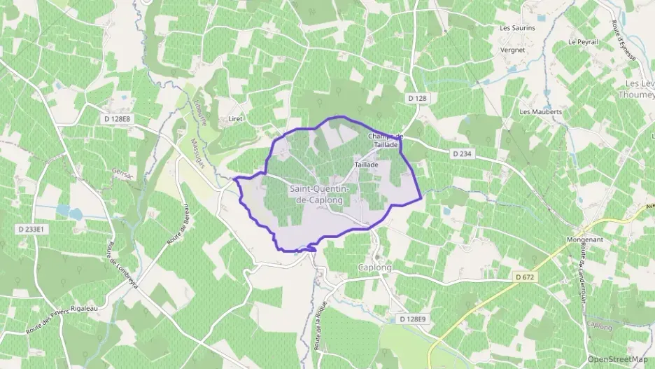 Maison 156 m² trois pièces à vendre à Saint-Quentin-de-Caplong