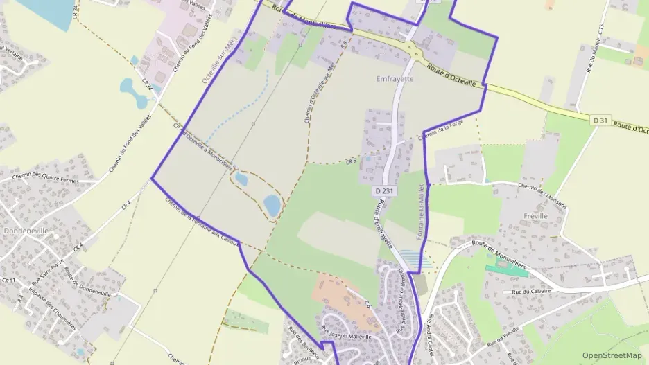 Maison 90 m² cinq pièces à vendre à Fontaine-la-Mallet