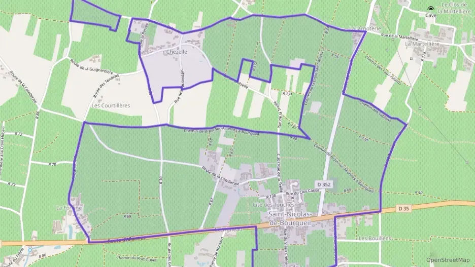 Maison 108 m² quatre pièces à vendre à Saint-Nicolas-de-Bourgueil