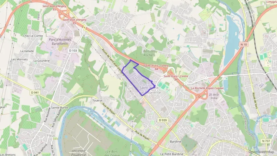 Maison 108 m² cinq pièces à vendre à Saint-Yrieix-sur-Charente