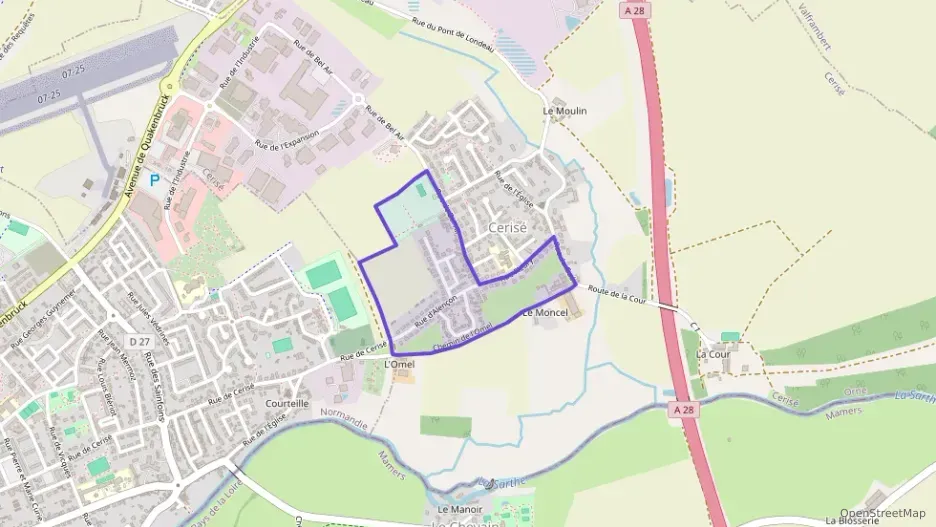 Maison 103 m² cinq pièces à vendre à Cerisé Maison 103 m² cinq pièces à vendre à Cerisé