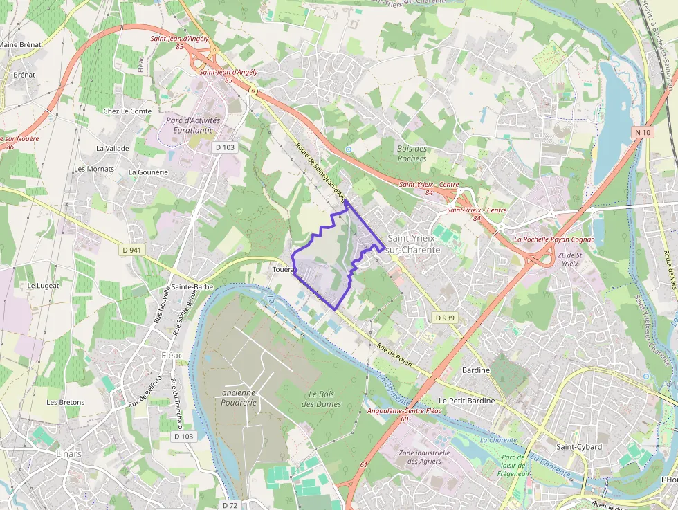 Maison 89 m² quatre pièces à vendre à Saint-Yrieix-sur-Charente