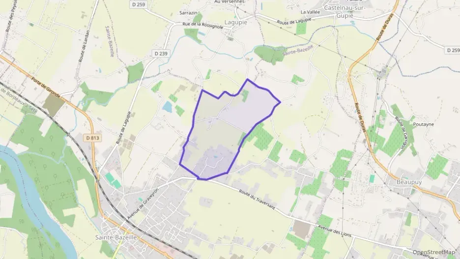 Maison 190 m² cinq pièces à vendre à Sainte-Bazeille