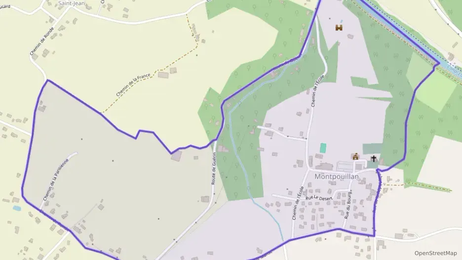 Maison 52 m² trois pièces à vendre à Montpouillan Maison 52 m² trois pièces à vendre à Montpouillan