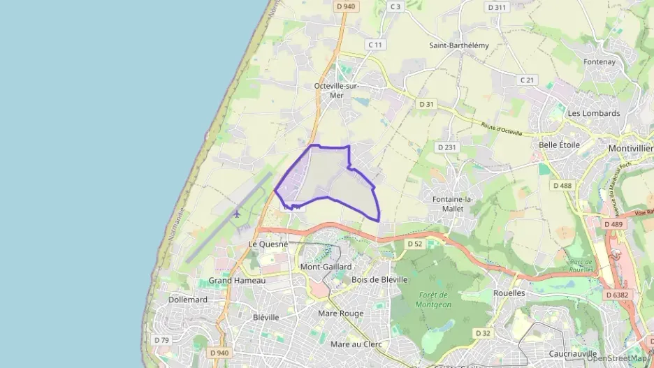 Maison 98 m² trois pièces à vendre à Octeville-sur-Mer