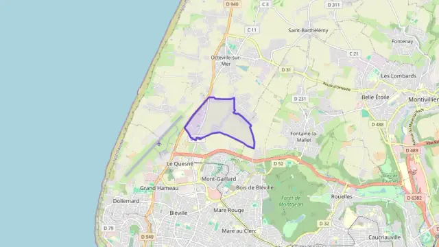 Maison 98 m² trois pièces à vendre à Octeville-sur-Mer