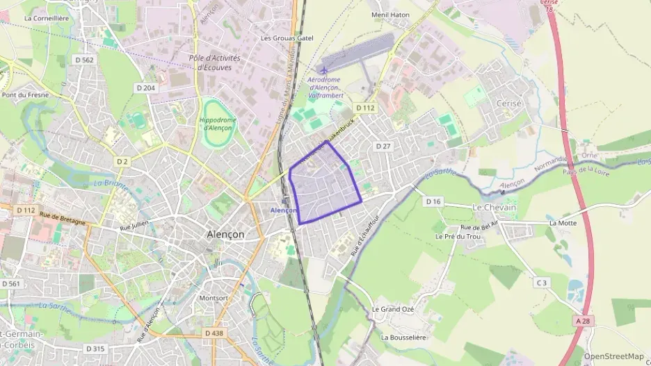 Maison 108 m² quatre pièces à vendre à Alençon Maison 108 m² quatre pièces à vendre à Alençon