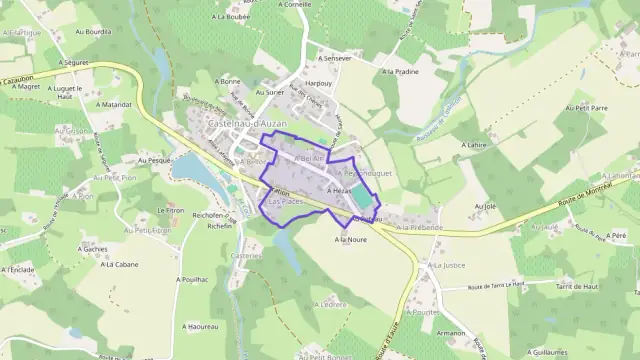 Maison 98 m² quatre pièces à vendre à Castelnau d`Auzan Labarrère