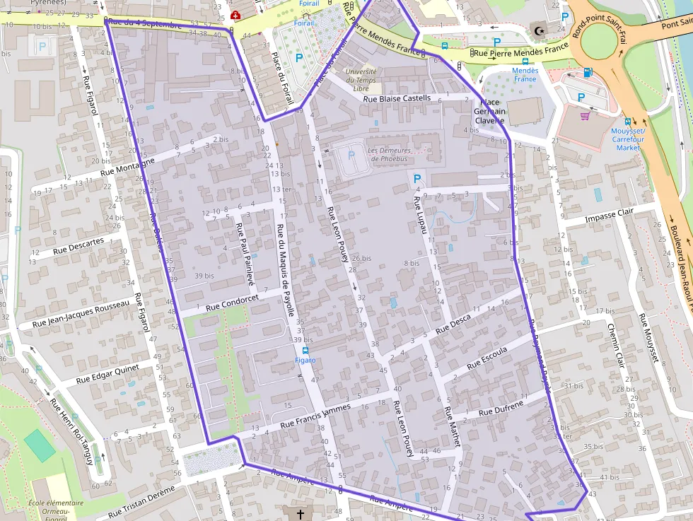 Maison 95 m² trois pièces à vendre à Tarbes