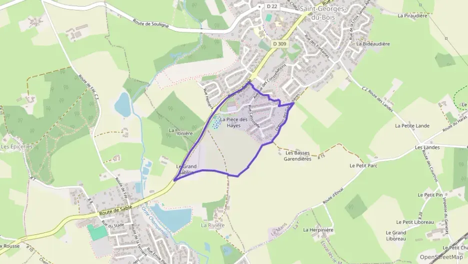 Maison 120 m² six pièces à vendre à Saint-Georges-du-Bois