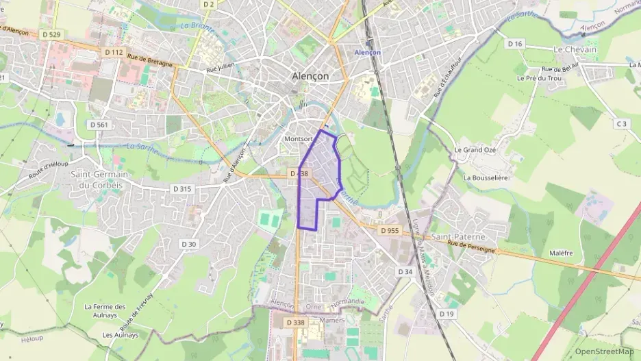 Maison 61 m² trois pièces à vendre à Alençon Maison 61 m² trois pièces à vendre à Alençon