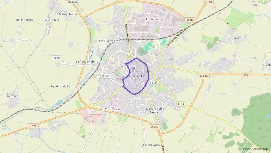 Maison 60 m² trois pièces à vendre à Loudun