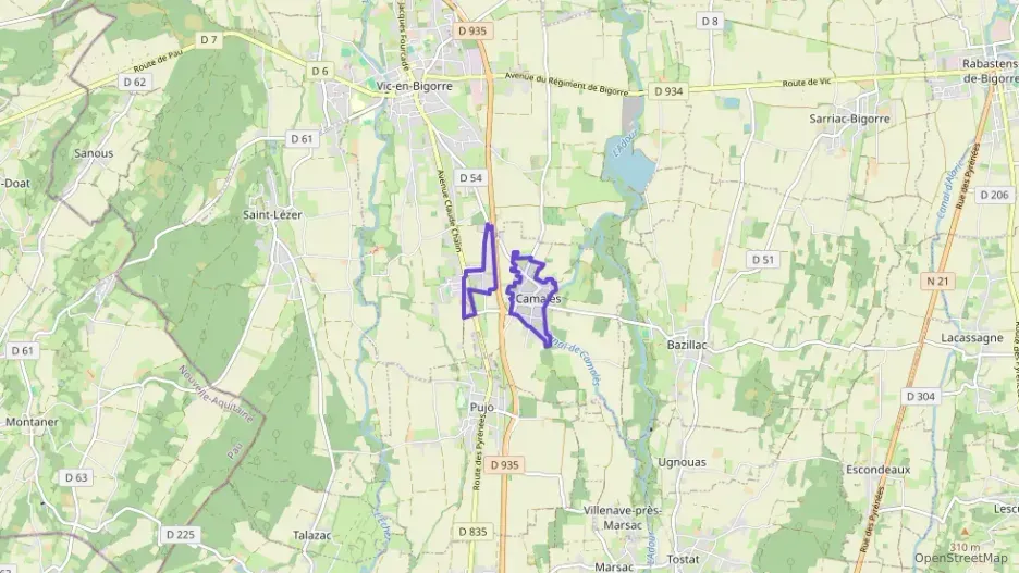 Maison 63 m² trois pièces à vendre à Camalès Maison 63 m² trois pièces à vendre à Camalès