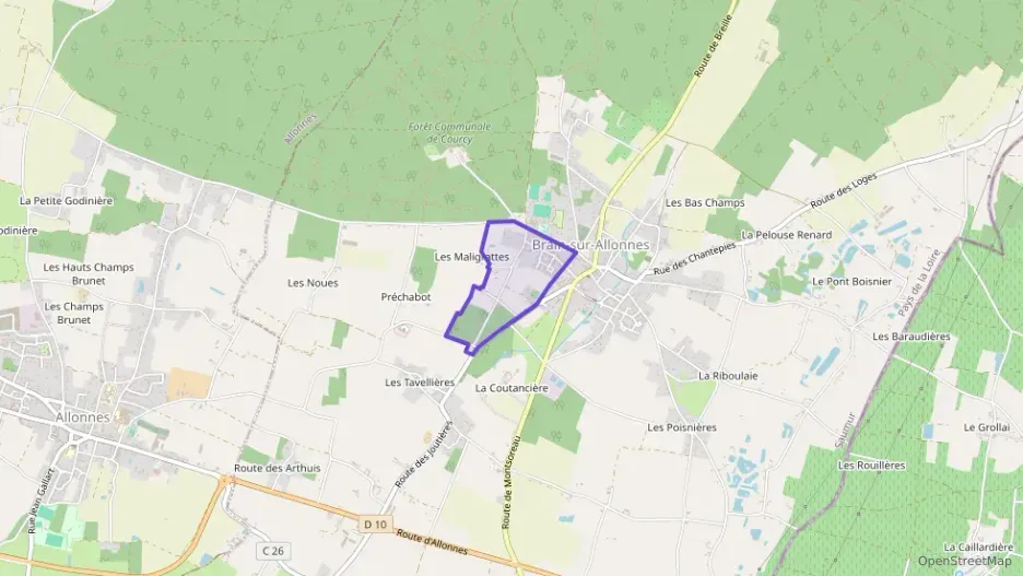 Maison 86 m² cinq pièces à vendre à Brain-sur-Allonnes Maison 86 m² cinq pièces à vendre à Brain-sur-Allonnes