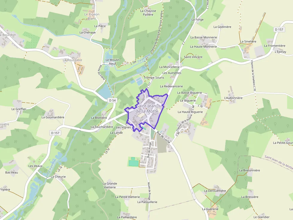 Maison 56 m² trois pièces à vendre à Saint-Jean-de-la-Motte