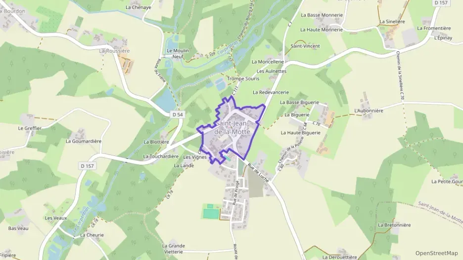 Maison 56 m² trois pièces à vendre à Saint-Jean-de-la-Motte Maison 56 m² trois pièces à vendre à Saint-Jean-de-la-Motte