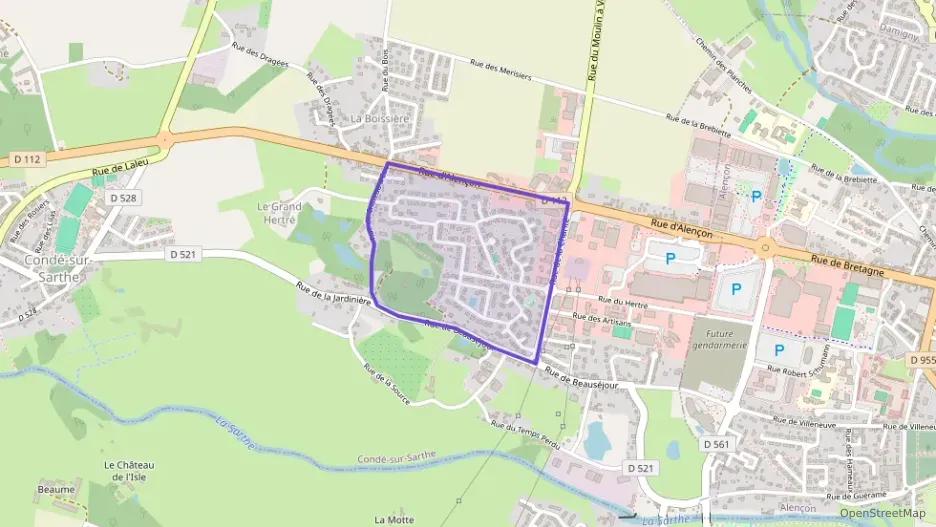 Maison 79 m² cinq pièces à vendre à Condé-sur-Sarthe