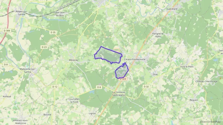 Maison 61 m² deux pieces à vendre à Cérans-Foulletourte