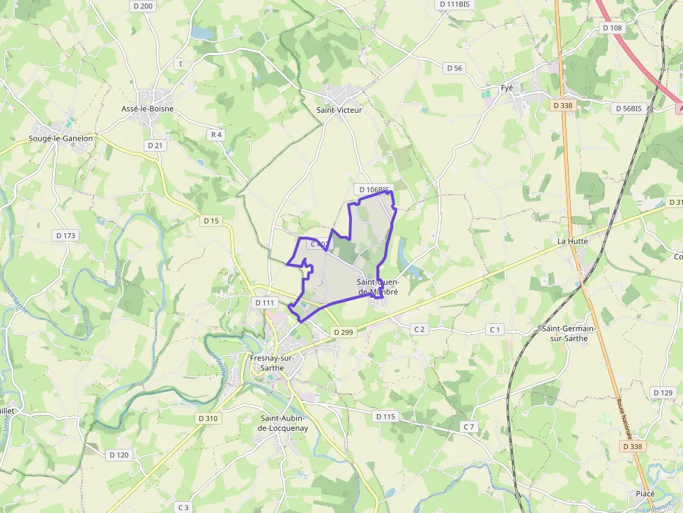 Maison 67 m² quatre pièces à vendre à Saint-Ouen-de-Mimbré