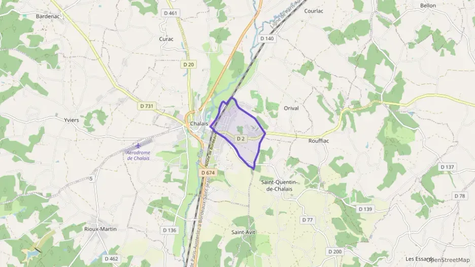 Maison 60 m² trois pièces à vendre à Chalais