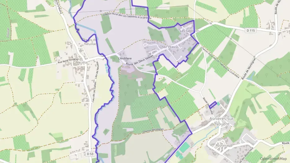 Maison 117 m² quatre pièces à vendre à Asnières-sur-Nouère