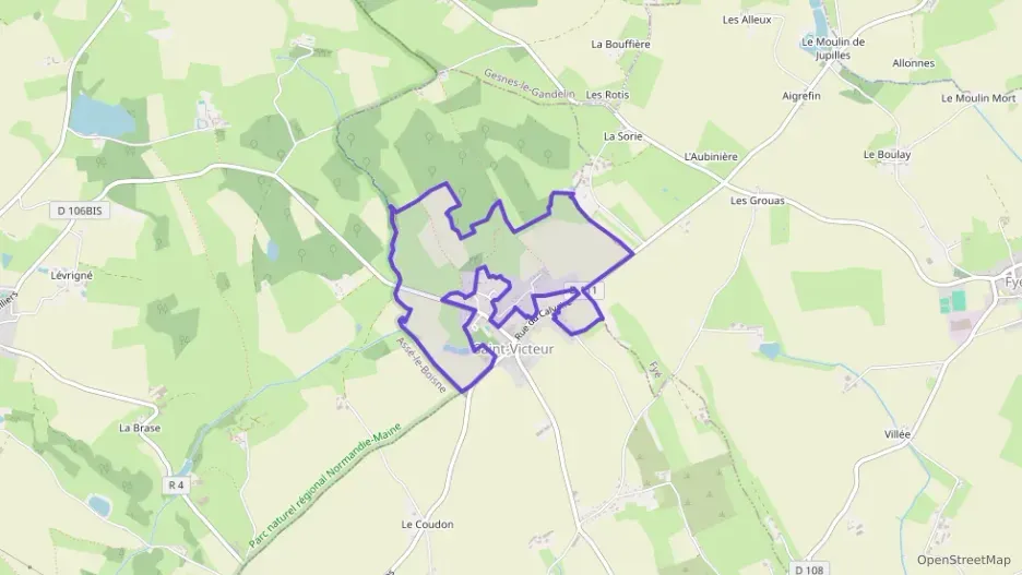 Maison 104 m² cinq pièces à vendre à Saint-Victeur