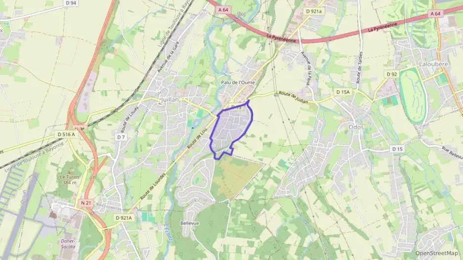 Maison 95 m² quatre pièces à vendre à Juillan