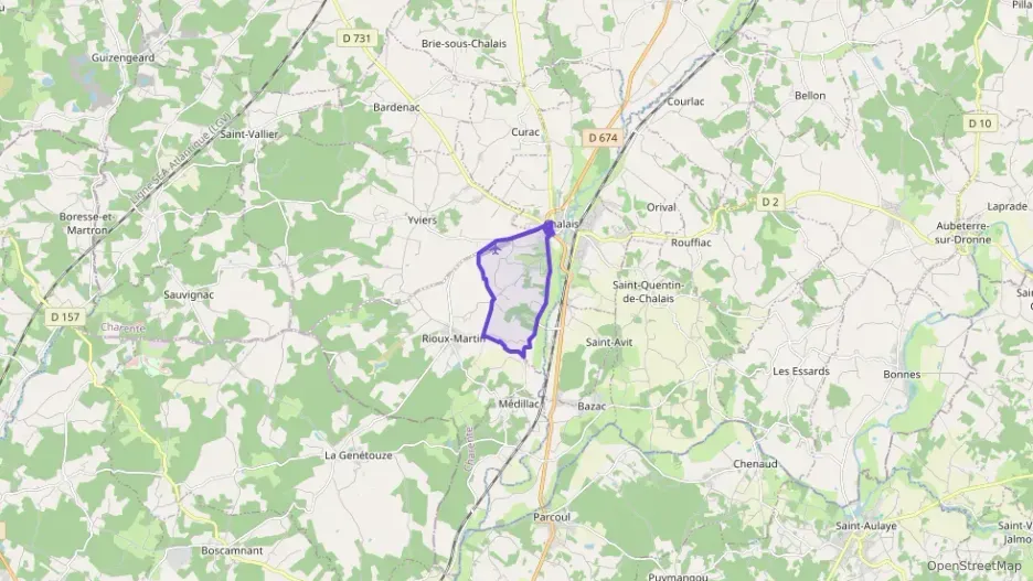 Maison 90 m² quatre pièces à vendre à Chalais