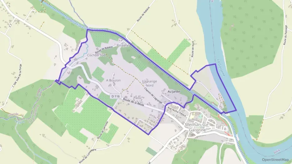 Maison 110 m² cinq pièces à vendre à Meilhan-sur-Garonne Maison 110 m² cinq pièces à vendre à Meilhan-sur-Garonne