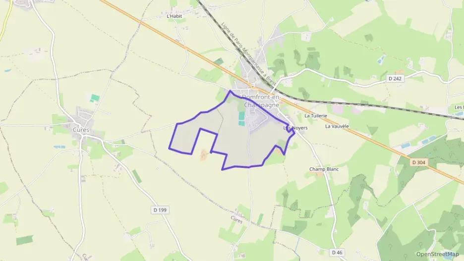 Maison 118 m² cinq pièces à vendre à Domfront-en-Champagne