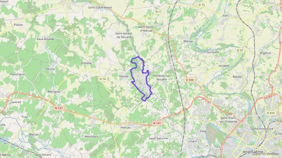 Maison 124 m² cinq pièces à vendre à Asnières-sur-Nouère