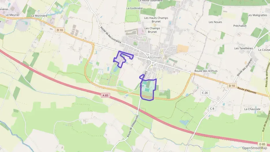 Maison 72 m² quatre pièces à vendre à Allonnes