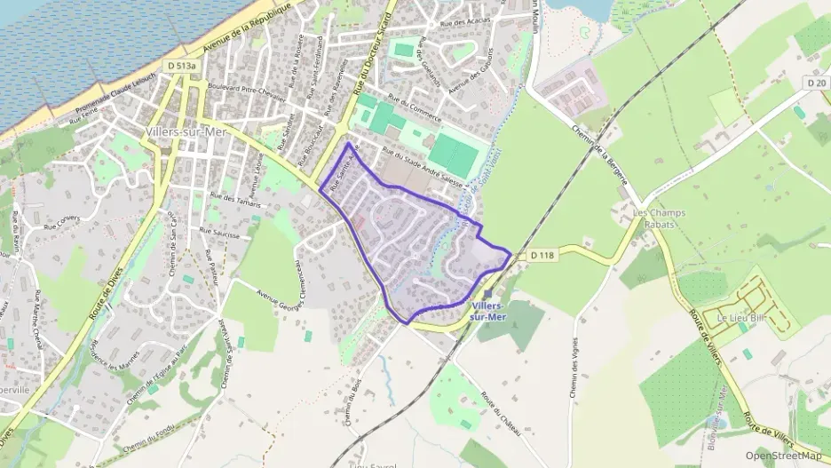 Maison 70 m² quatre pièces à vendre à Villers-sur-Mer