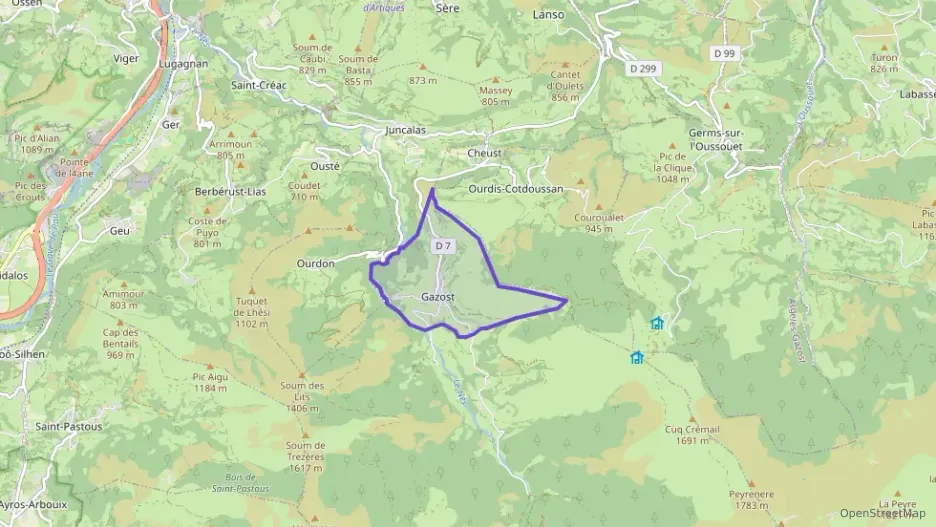 Maison 75 m² trois pièces à vendre à Gazost Maison 75 m² trois pièces à vendre à Gazost