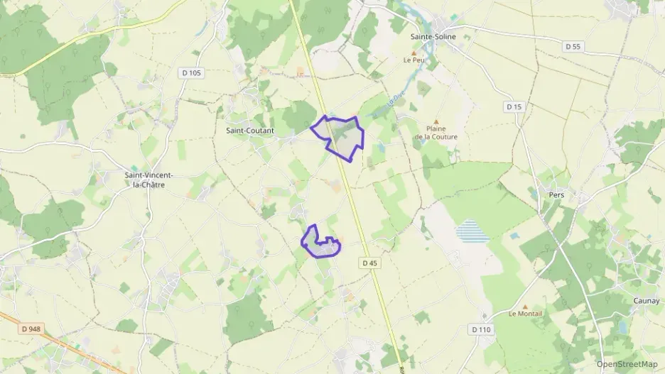 Maison 144 m² quatre pièces à vendre à Saint-Coutant