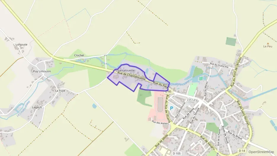 Maison 67 m² quatre pièces à vendre à Lezay