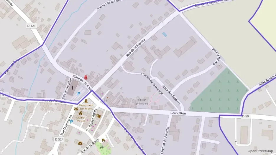 Maison 96 m² quatre pièces à vendre à Vasles Maison 96 m² quatre pièces à vendre à Vasles