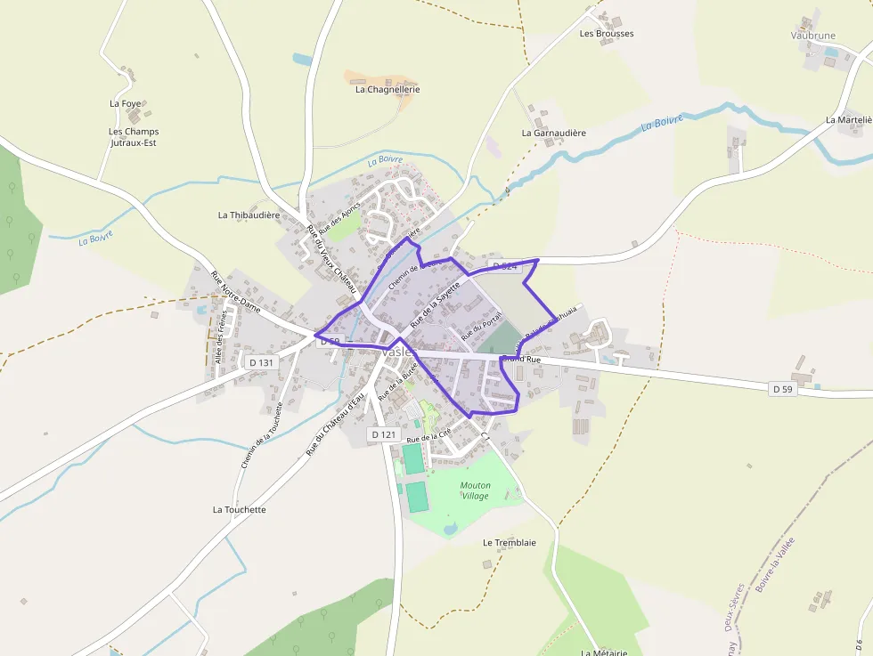 Maison 95 m² trois pièces à vendre à Vasles