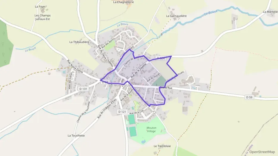 Maison 95 m² trois pièces à vendre à Vasles